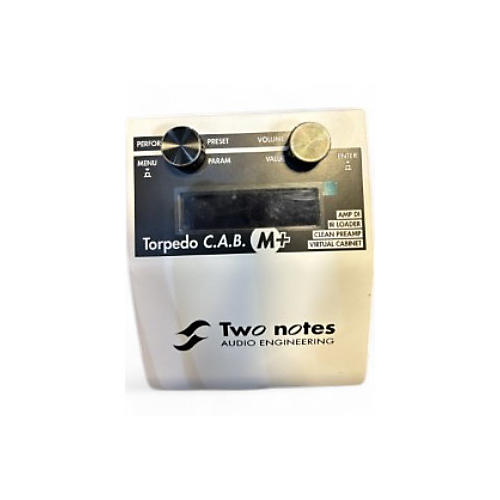 Two Notes AUDIO ENGINEERING Used Two Notes AUDIO ENGINEERING Torpedo C.A.B. M+ Pedal