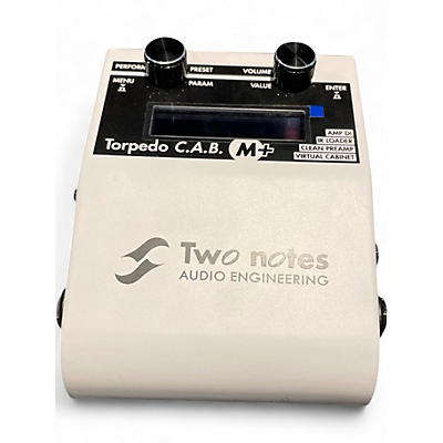 Used Two Notes AUDIO ENGINEERING Torpedo C.A.B. M+ Speaker Simulator Pedal