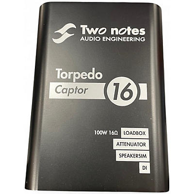 Used Two Notes AUDIO ENGINEERING Torpedo Captor 16 Direct Box