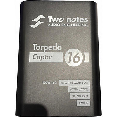 Used Two Notes AUDIO ENGINEERING Torpedo Captor 16 Effect Pedal Package
