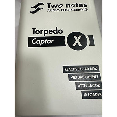 Two Notes AUDIO ENGINEERING Used Two Notes AUDIO ENGINEERING Torpedo Captor X Power Attenuator