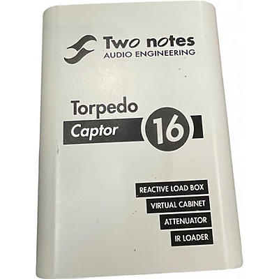 Two Notes AUDIO ENGINEERING Used Two Notes AUDIO ENGINEERING Torpedo Captor X Power Attenuator