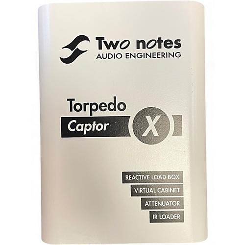 Two Notes AUDIO ENGINEERING Used Two Notes AUDIO ENGINEERING Torpedo Captor X Power Attenuator