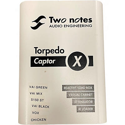 Used Two Notes AUDIO ENGINEERING Torpedo Captor X Power Attenuator