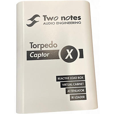 Used Two Notes AUDIO ENGINEERING Torpedo Captor X Reactive Load Box Power Attenuator