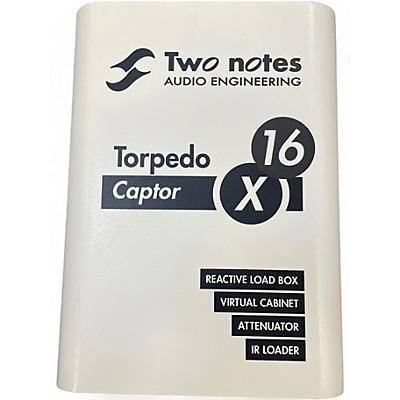 Used Two Notes AUDIO ENGINEERING Torpedo Captor X16 Power Attenuator