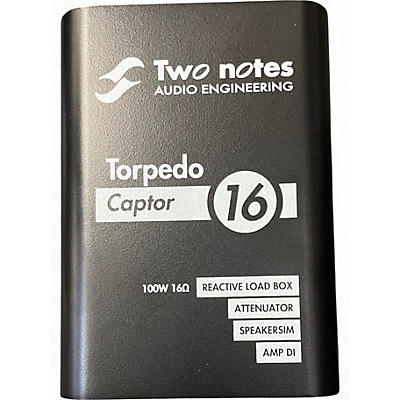 Used Two Notes AUDIO ENGINEERING Torpedo captor 16 Power Attenuator