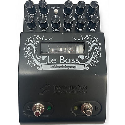 Two Notes AUDIO ENGINEERING Used Two Notes AUDIO ENGINEERING le bass Effect Pedal