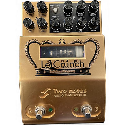 Used Two Notes AUDIO ENGINEERING le crunch Effect Pedal