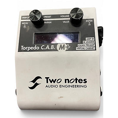 Used Two Notes AUDIO ENGINEERING torpedo cab m+ Effect Processor