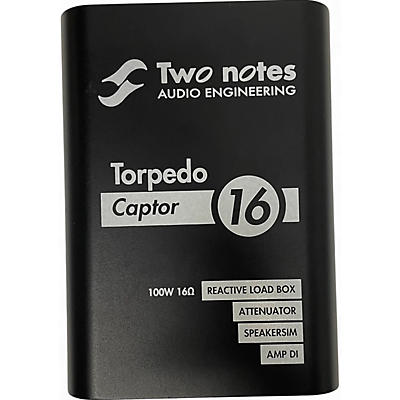 Two Notes AUDIO ENGINEERING Used Two Notes AUDIO ENGINEERING torpedo captor 16 Power Attenuator