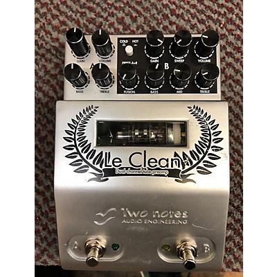 Two Notes Audio Engineering Used Two Notes Audio Engineering Le Clean Dual Channel Tube Preamp Pedal