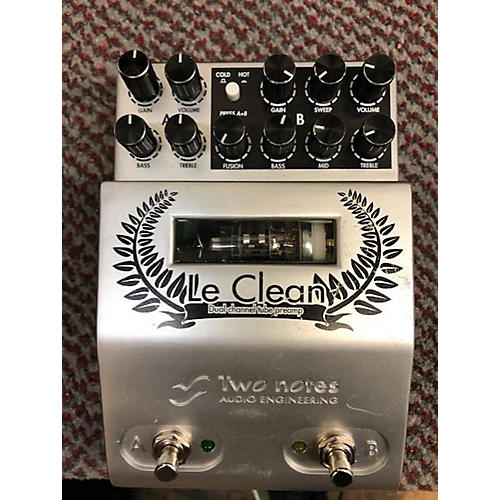 Two Notes Audio Engineering Used Two Notes Audio Engineering Le Clean Dual Channel Tube Preamp Pedal