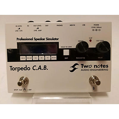 Two Notes Audio Engineering Used Two Notes Audio Engineering Torpedo C.A.B. Effect Processor