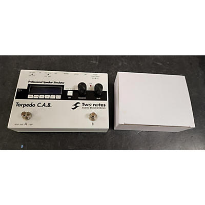 Two Notes Audio Engineering Used Two Notes Audio Engineering Torpedo C.A.B. Pedal