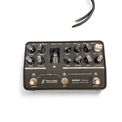 Used Two Notes Audio engineering revolt Bass Effect Pedal