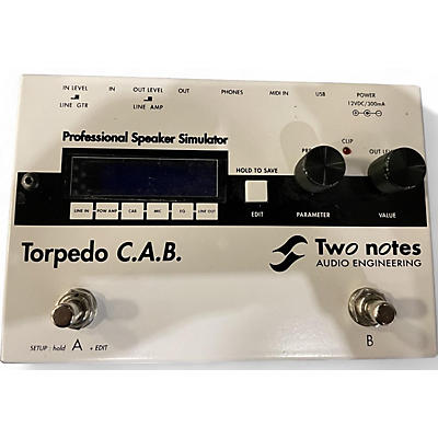 Two Notes Used Two Notes Digital Loadbox Speaker Simulator Effect Processor