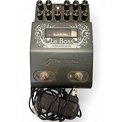 Used Two Notes Le Bass Effect Pedal