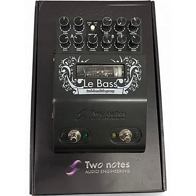 Used Two Notes Le Bass Effect Pedal