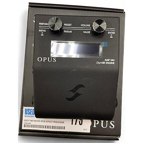 Two Notes Used Two Notes Opus Effect Processor