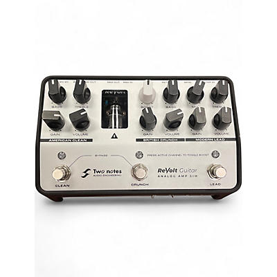 Used Two Notes REVOLT AMP SIMULATOR Effect Pedal Package