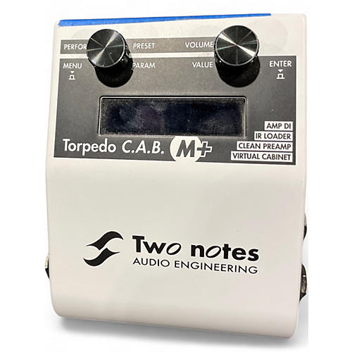 Used Two Notes TORPEDO C.A.B. Effect Processor