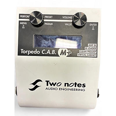 Used Two Notes TORPEDO C.A.B. M+ Effect Processor