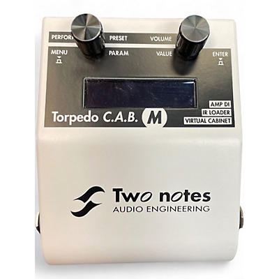 Used Two Notes TORPEDO CAB M Direct Box