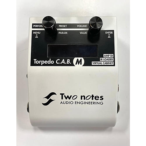 Two Notes Used Two Notes Torpedo C.A.B. Effect Processor