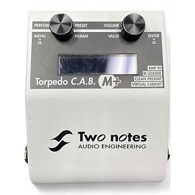 Two Notes Used Two Notes Torpedo C.A.B. M+ Pedal