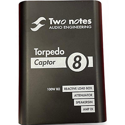 Used Two Notes Torpedo Captor 8ohm Power Attenuator