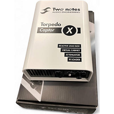 Used Two Notes Torpedo Captor X Power Attenuator