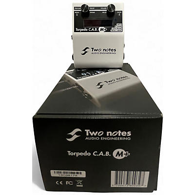 Used Two Notes cab m+ Guitar Preamp