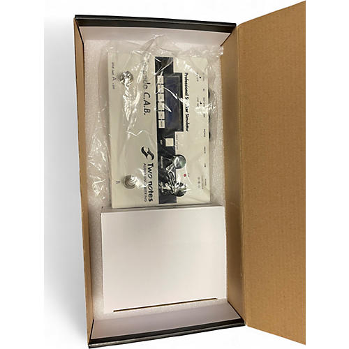 Used Two Notes torpedo C.A.B. speaker simulator Pedal