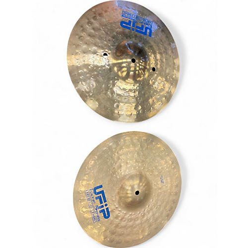 Used UFIP 14in bionic series hi hats 14