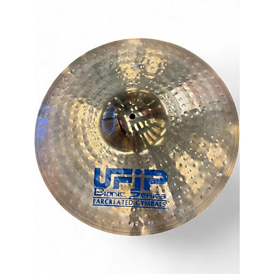 Used UFIP 18in UFIP bionic crash 18" Cymbal