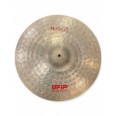 Used UFIP 21in LIGHT RIDE NATURAL SERIES Cymbal