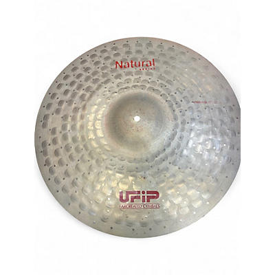 Used UFIP 21in NATURAL SERIES CRASH RIDE Cymbal