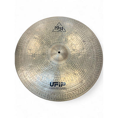 Used UFIP 22in EST 1931 Series Ride Cymbal
