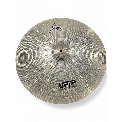 Used UFIP 22in Est. 1931 Ride Cymbal