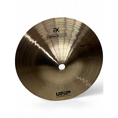 Used UFIP 7in traditional splash Cymbal