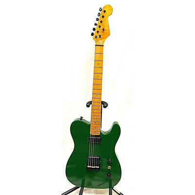 Unbranded Used UNBRANDED GUITAR FETISH PARTS GUITAR Green Solid Body Electric Guitar