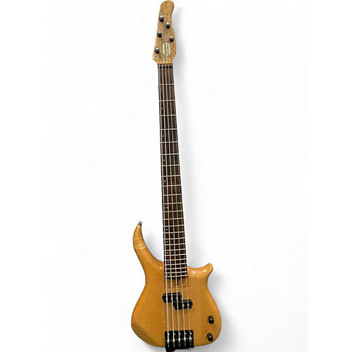 US Masters Guitar Works Used US Masters Guitar Works EP5 Natural Electric Bass Guitar Natural