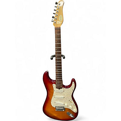 Used US Masters Guitar Works LE GRAND CHERRY BURST Solid Body Electric Guitar