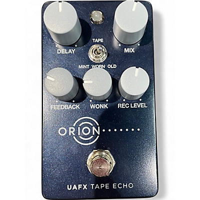 Used Uafx ORION TAPE ECHO Effect Pedal