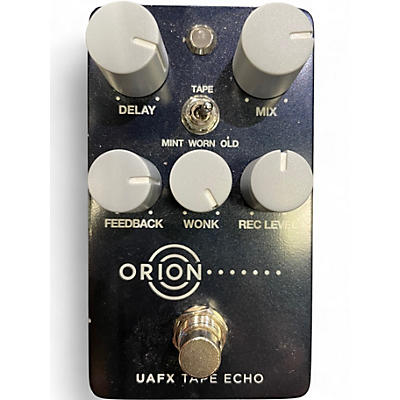 Used Uafx ORION TAPE ECHO Tuner Pedal