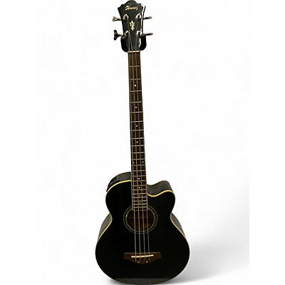 Ubanez Used Ubanez AEB10E STANDARD Black Acoustic Bass Guitar