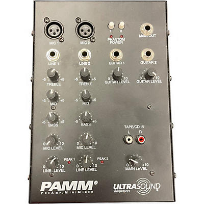 Used Ultrasound PAMM PREAMP/MINI MIXER Powered Mixer