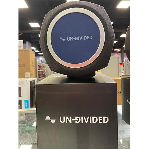 Used Un-Divided LLC THE Q-BALL Blue Sound Shield