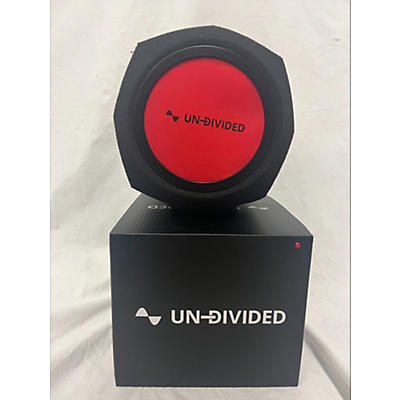 Used Un-Divided LLC THE Q-BALL PORTABLE ISO BOOTH RED Sound Shield